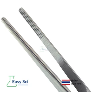 ปากคีบ ฟอร์เซป สแตนเลส Stainless Steel Forceps ขนาดความยาว 12.5cm 16cm 20cm 25cm
