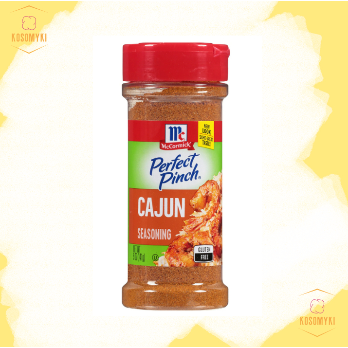 แม็คคอร์มิคเครื่องปรุงรสสูตรเผ็ด 141กรัม  Perfect Pinch Cajun Seasoning Mccormick 141g