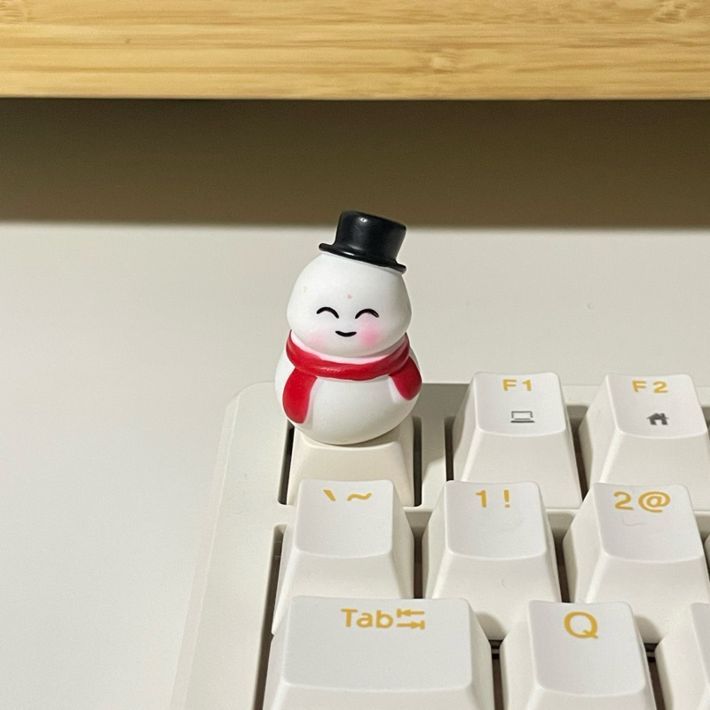 PNS032 [keycap christmas set ☃️] คีย์แคปตุ๊กตาหิมะ สำหรับ Mechanical Keyboard