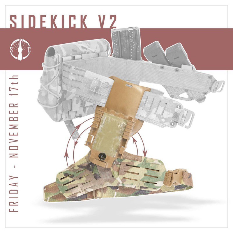 ‍☠️Shaw Concepts – Side Kick V2 Holster Pad