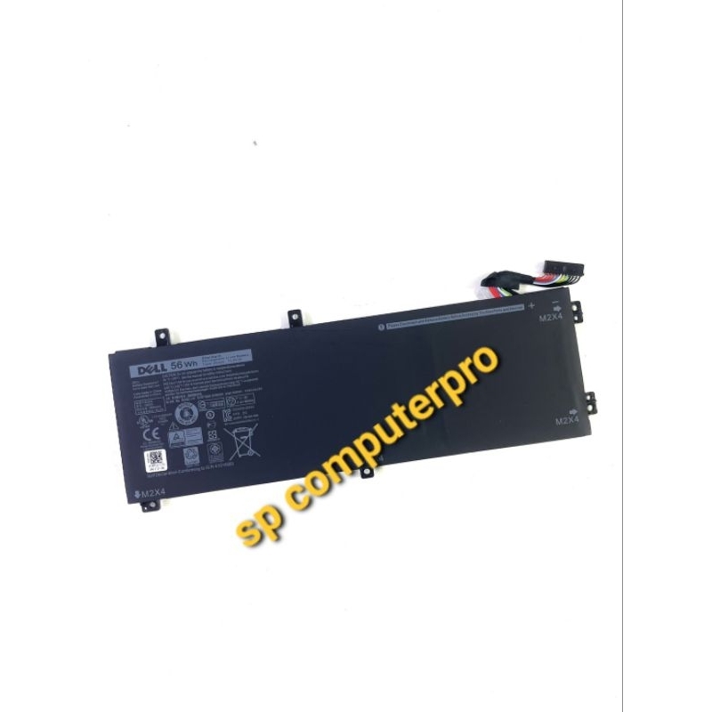 DELL Battery  แบตเตอรีแท้ Dell inspiron 5510 7501 7590 7591 9550 model: H5H20  56Wh