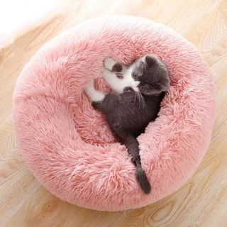 ที่นอนแมว ที่นอนสุนัข ที่นอนน้องแมว🐱ที่นอนสัตว์เลี้ยง*โดนัท*ขนนุ่ม นุ่มสบาย นุ่มฟู 🍭🍩ที่นอนหมา สัตว์เลี้ยงชอบ Thai🚛