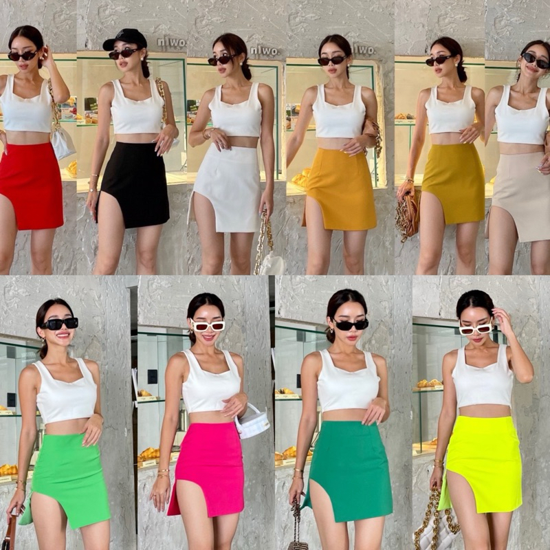Alice skirt กระโปรงเว้าหน้าแมทช์อะไรก็สวย