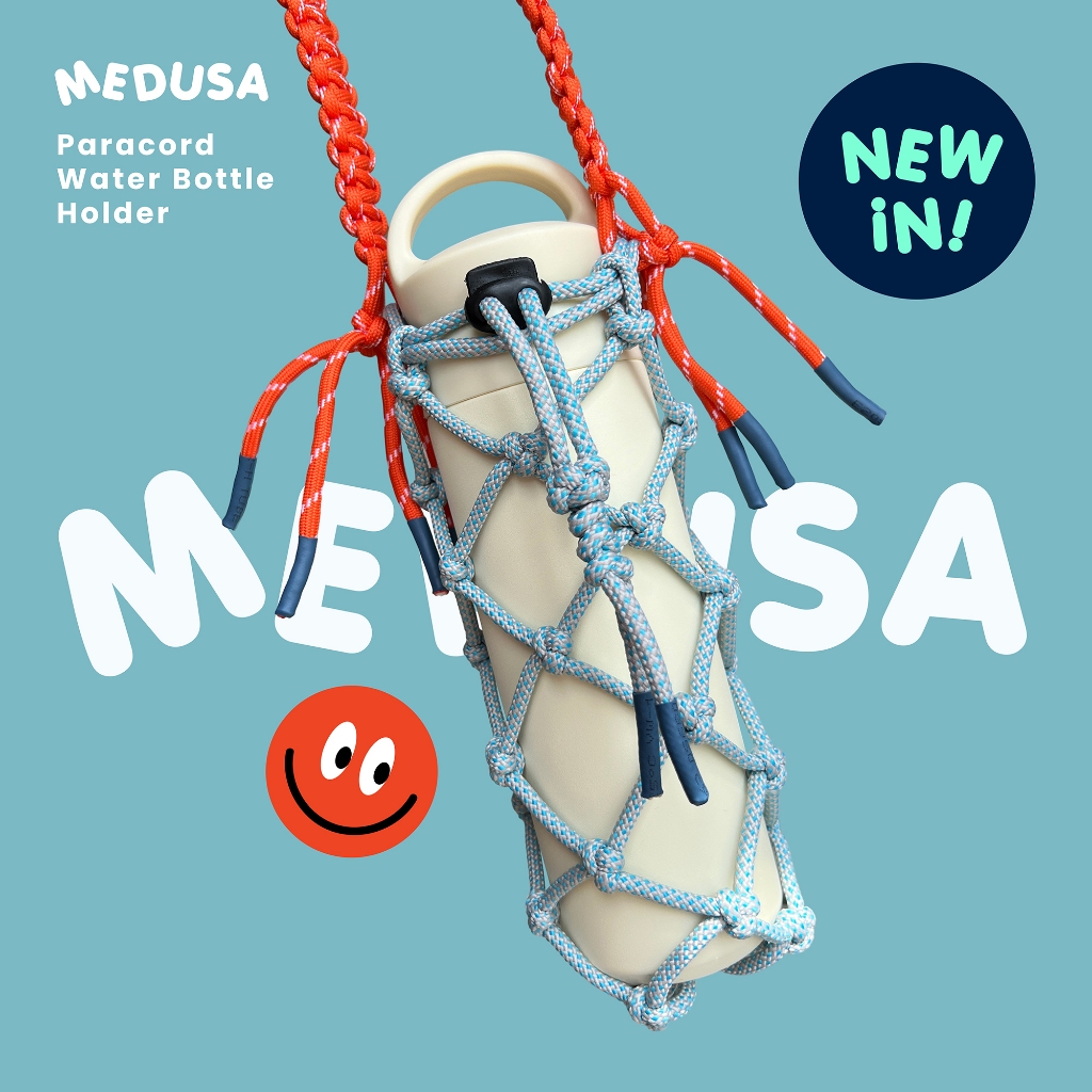 TA.THA.TA สายสะพายห้อยกระติกน้ำ ขวดน้ำ ใช้ได้กับกระติกน้ำทุกขนาด Paracord Water Bottle Holder