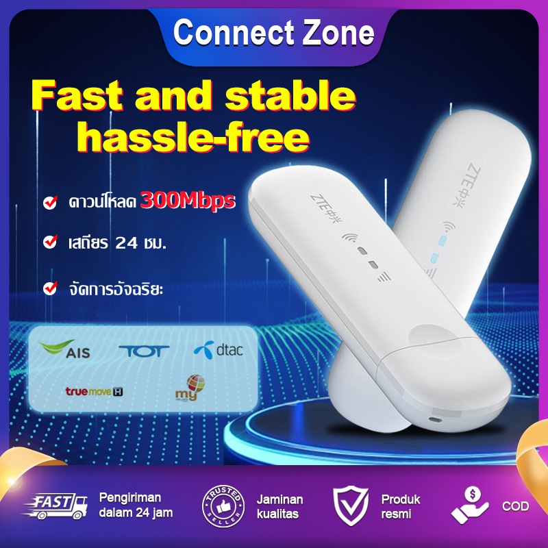 ZTE USB Pocket WIFI MF79U 4G/5G Mobile WIFI SIM ROUTER Lte Wifi Router Pocket WiFi แอร์การ์ด โมบายไว