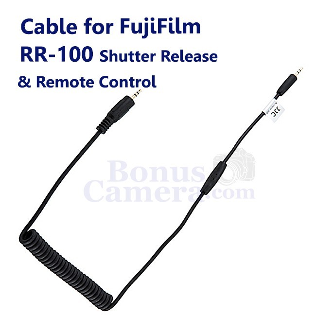 สายต่อสำหรับสายลั่นชัตเตอร์และรีโมตกล้องฟูจิ ที่ใช้ RR-100 Cable for FujiFilm Shutter Release,Remote Control