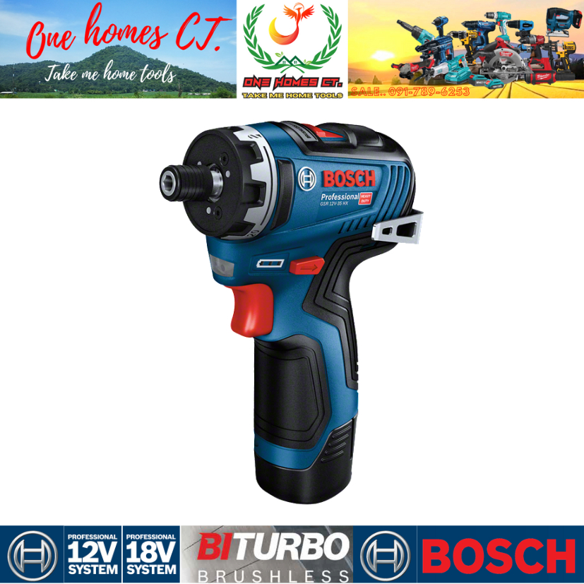 BOSCH สว่านไขควงไร้สาย รุ่น GSR 12 V-35 HX (สินค้ามีคุณภาพ..พร้อมจัดส่ง..)