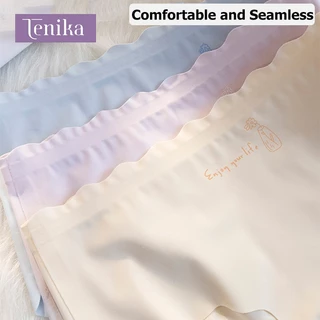 TENIKA กางเกงในผู้หญิง ไร้ขอบ ยืดหยุ่นสูง Cloud touch เรียบเนียน นุ่มลื่นเย็น ยืดเยอะไม่บาดขา