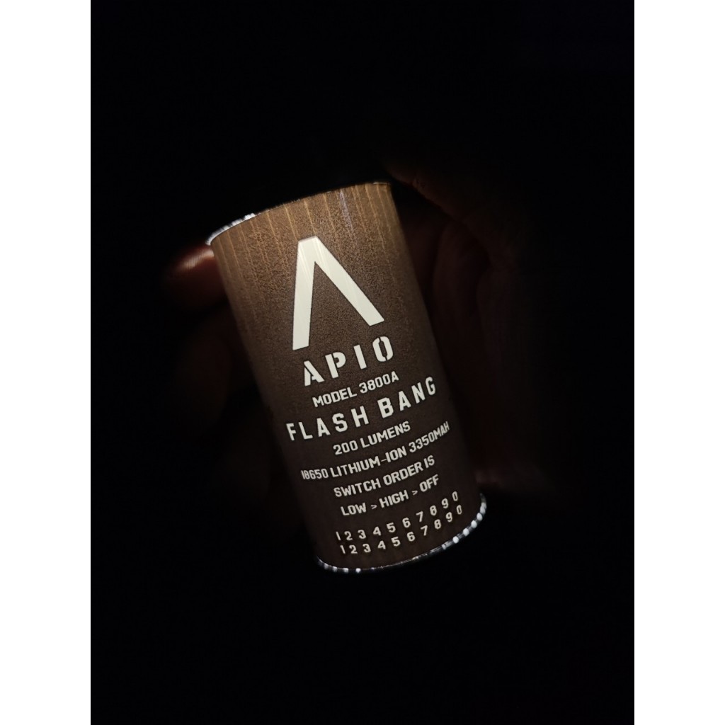พร้อมส่ง Sticker 38explore 38kt APIO FLASHGBANG 1:1 แปะโคมไฟ ไฟแต่งเต็นท์​ ไฟแคมป์​ กางเต็นท์​ ของแค