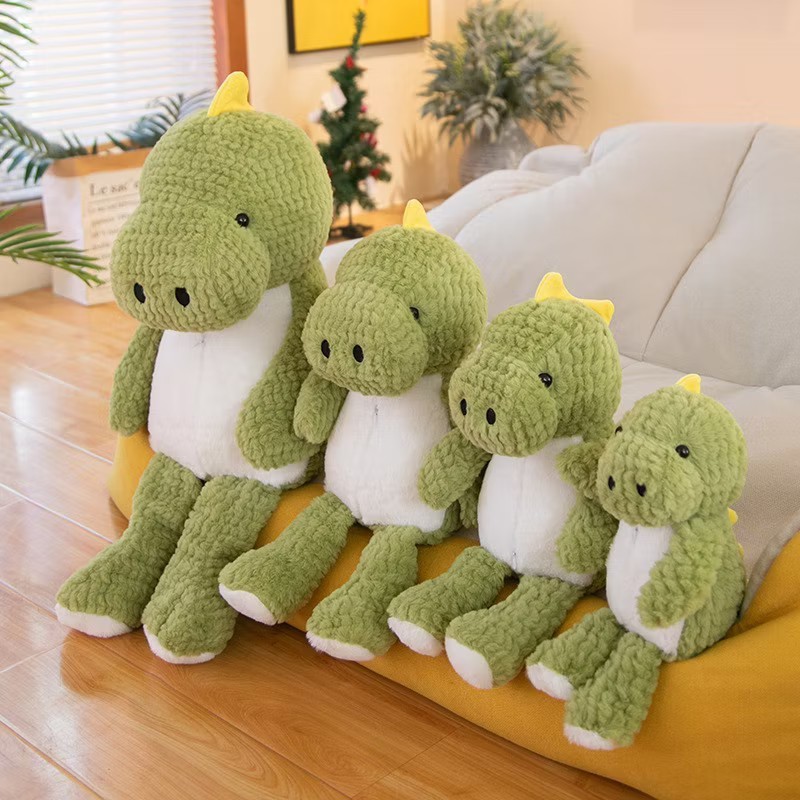 TOY FAMILY دمية ديناصور زغبية 40 / 50 / 65 سم — صورة 8