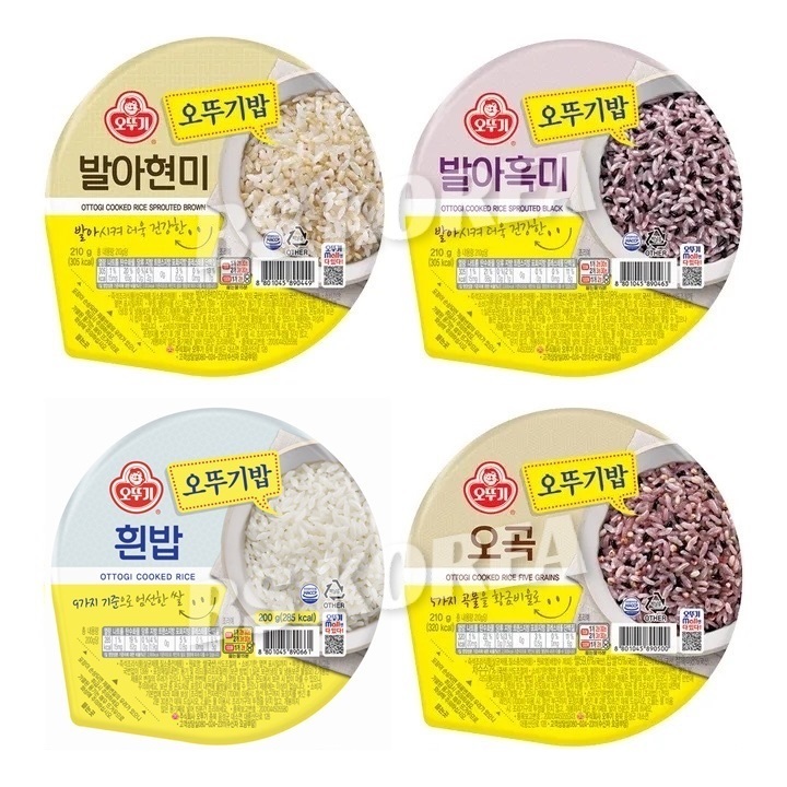 [ของแท้] 오뚜기밥 Ottogi Cooked Rice (ข้าวเกาหลี) 210g