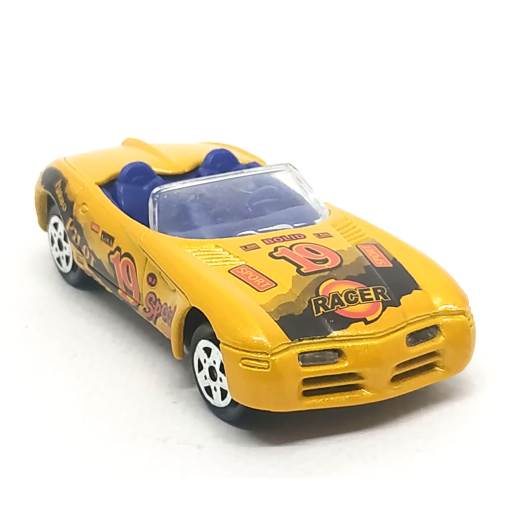 Majorette Dodge Concept Car - Turbo Pilot 19 Speed - สีส้ม Scale 1/56 (8cm) ไม่มี package