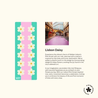 Lisbon Daisy Mat | เสื่อโยคะ เสื่อออกกำลังกาย