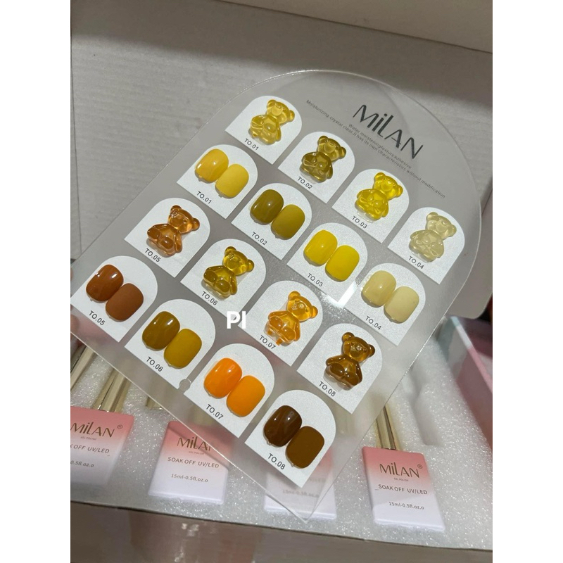 มีพร้อมส่งค่ะ Milan 8 สีคะ สีแน่นมากค่ะ สีเหลืองและสีเขียว