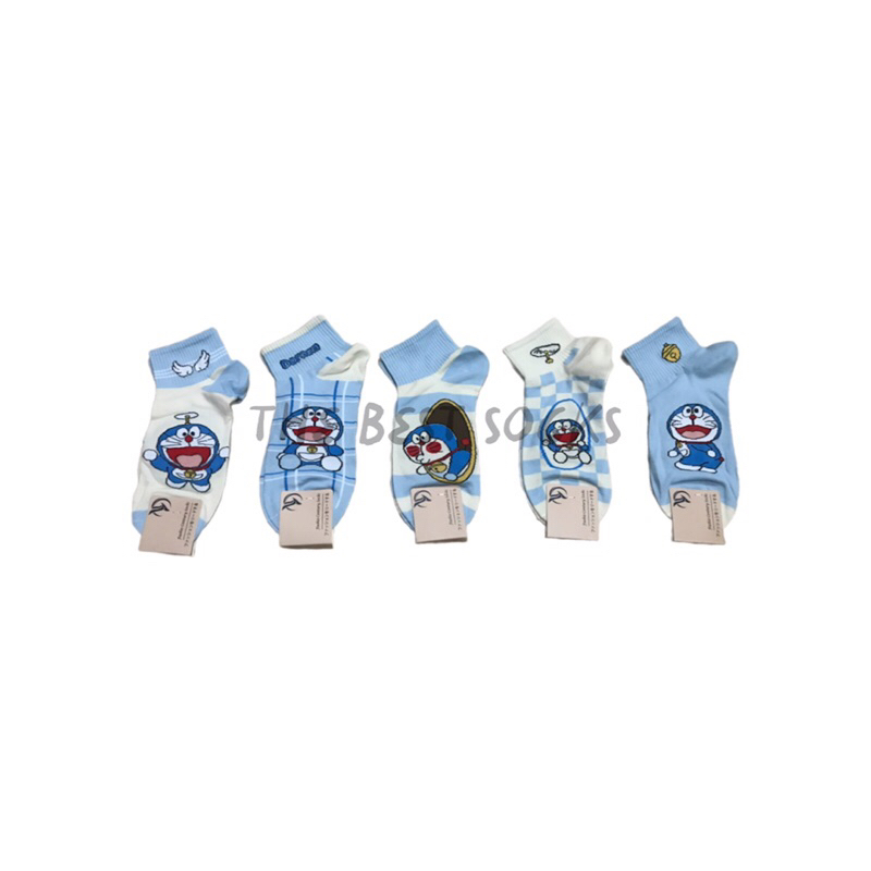 ถุงเท้าโดเรม่อน น่ารักๆ ราคา/คู่ FREE SIZE