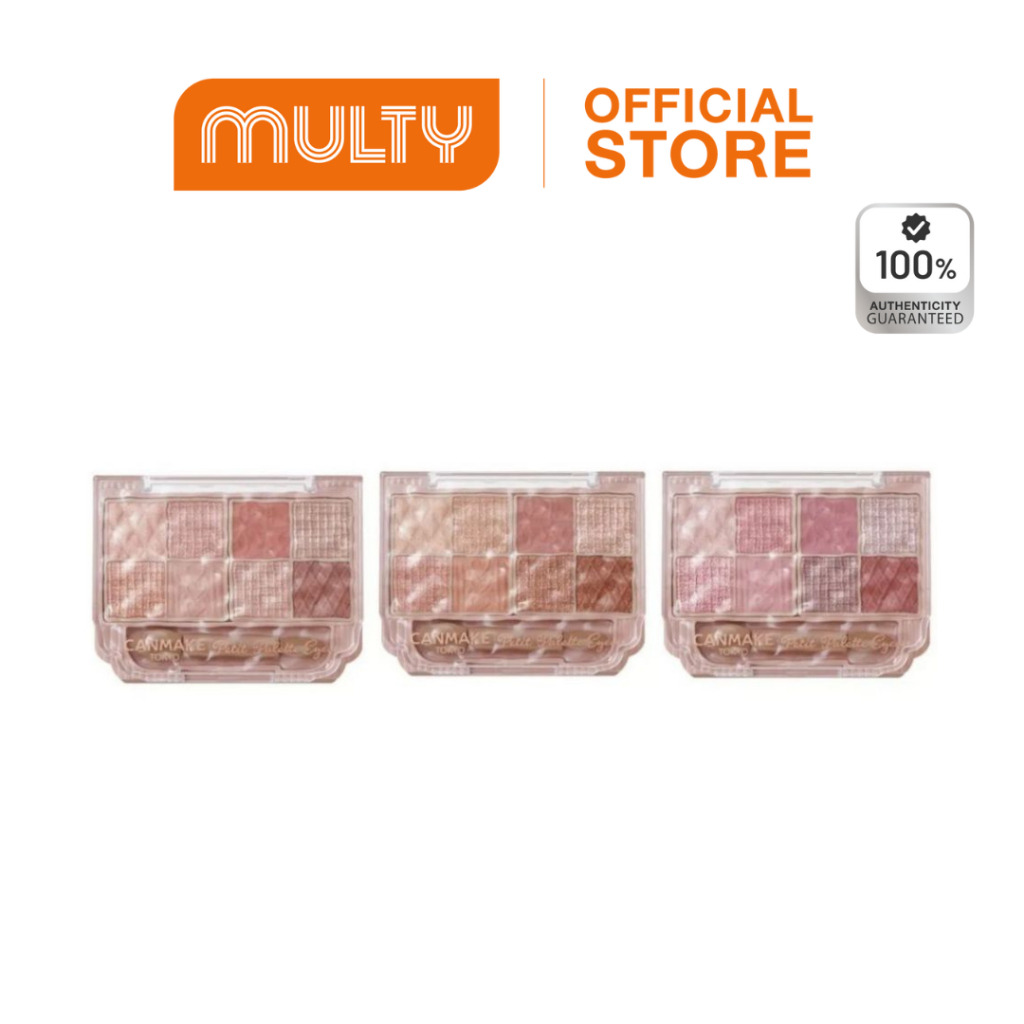 Canmake-Petit Palette Eyes แคนเมค พาเลทตา มินิอายแชโดว์ 8 เฉดสี