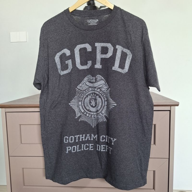 เสื้อยืด ลายการ์ตูน Gotham before the legend GCPD gotham city police dept size L (Lpc042)