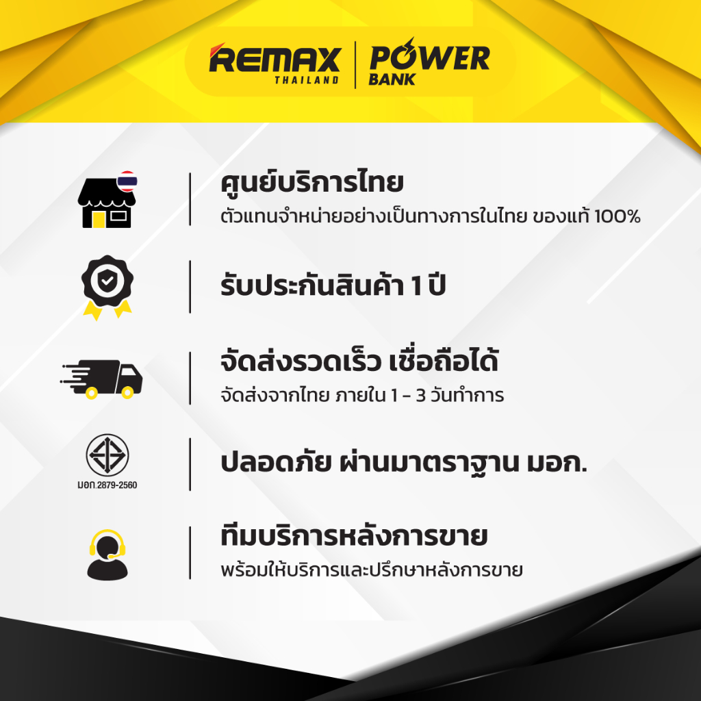 Remax Power bank W1501 Christmas Set ชุดเซ็ตคริสต์มาส แบตสำรอง Fast Charge มีสายชาร์จ มีประกันศูนย์ไทย - รูปที่ 7