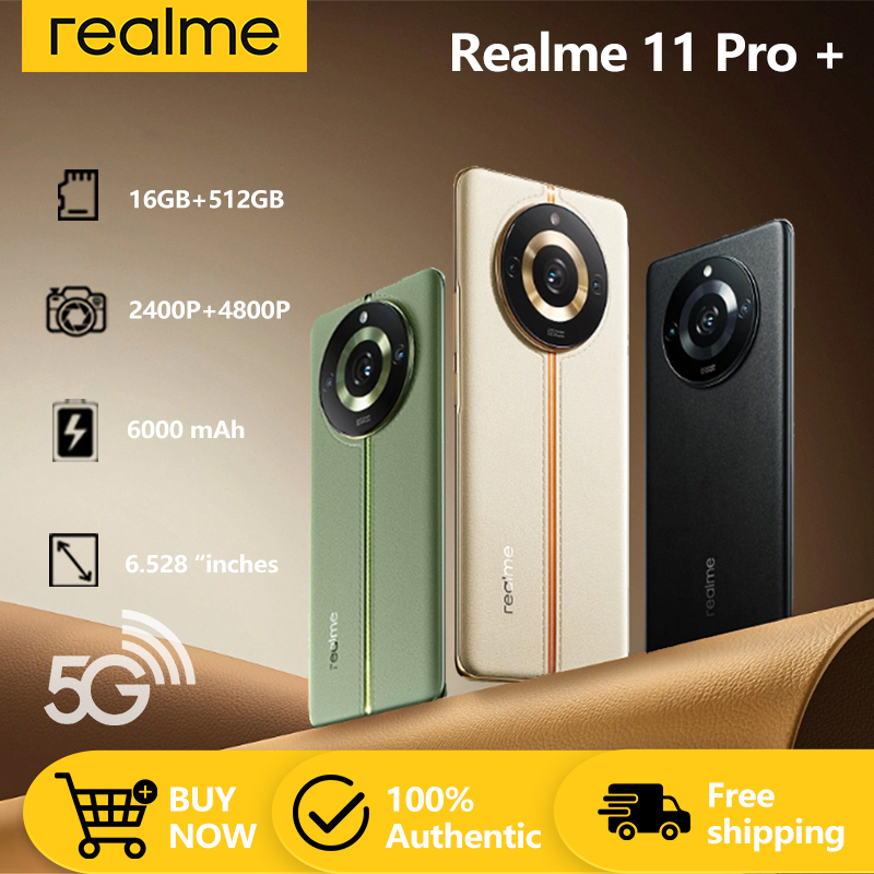 realme 11 Pro 5G (8+256GB)จอโค้งใหญ่เหนือระดับ 120Hz กล้อง OIS ProLight 100MP 67W SUPERVOOC Charge