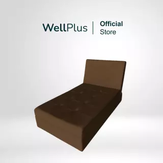 WellPlusโซฟาหนังPVC รุ่น Cloudy โซฟาปรับนอน 1 ที่นั่ง ปรับหัว ปรับได้ 3 ระดับ ขนาด กว้าง 90 ซม ยาว 195 ซม สูง 42 ซม