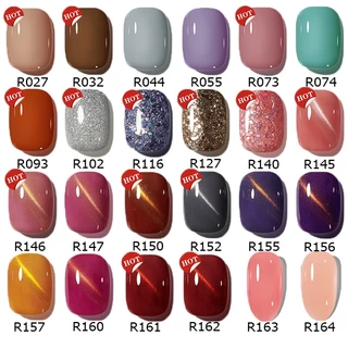 Nail.world 60สีเล็บเจล ยาทาเล็บเจล สีทาเล็บเจล สีนู้ด น้ำยาทาเล็บเจลยูวี สีใส ไม่หลุดลอก ยาทาเล็บเจลคุณภาพสูง