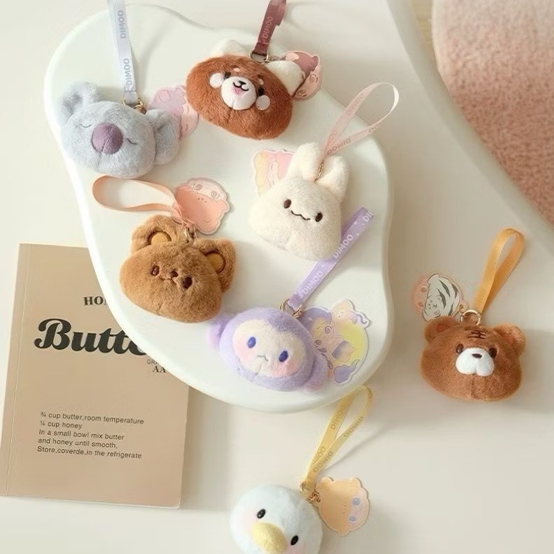 [Popmart] พร้อมส่ง พวงกุญแจ Dimoo sachet blindbox Animal kingdom