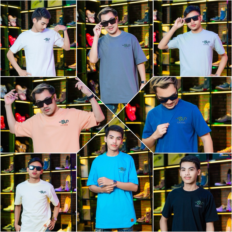 เสื้อ ARMER เบสิค M02 (งานปัก)