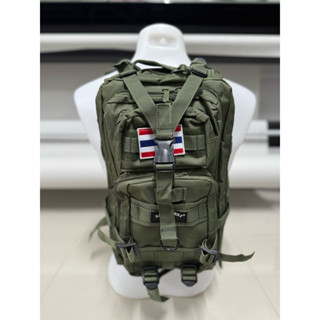กระเป๋าสะพาย 30L กระเป๋าสะพายหลังทหาร เดินป่า เป้สะพายหลัง เ…
