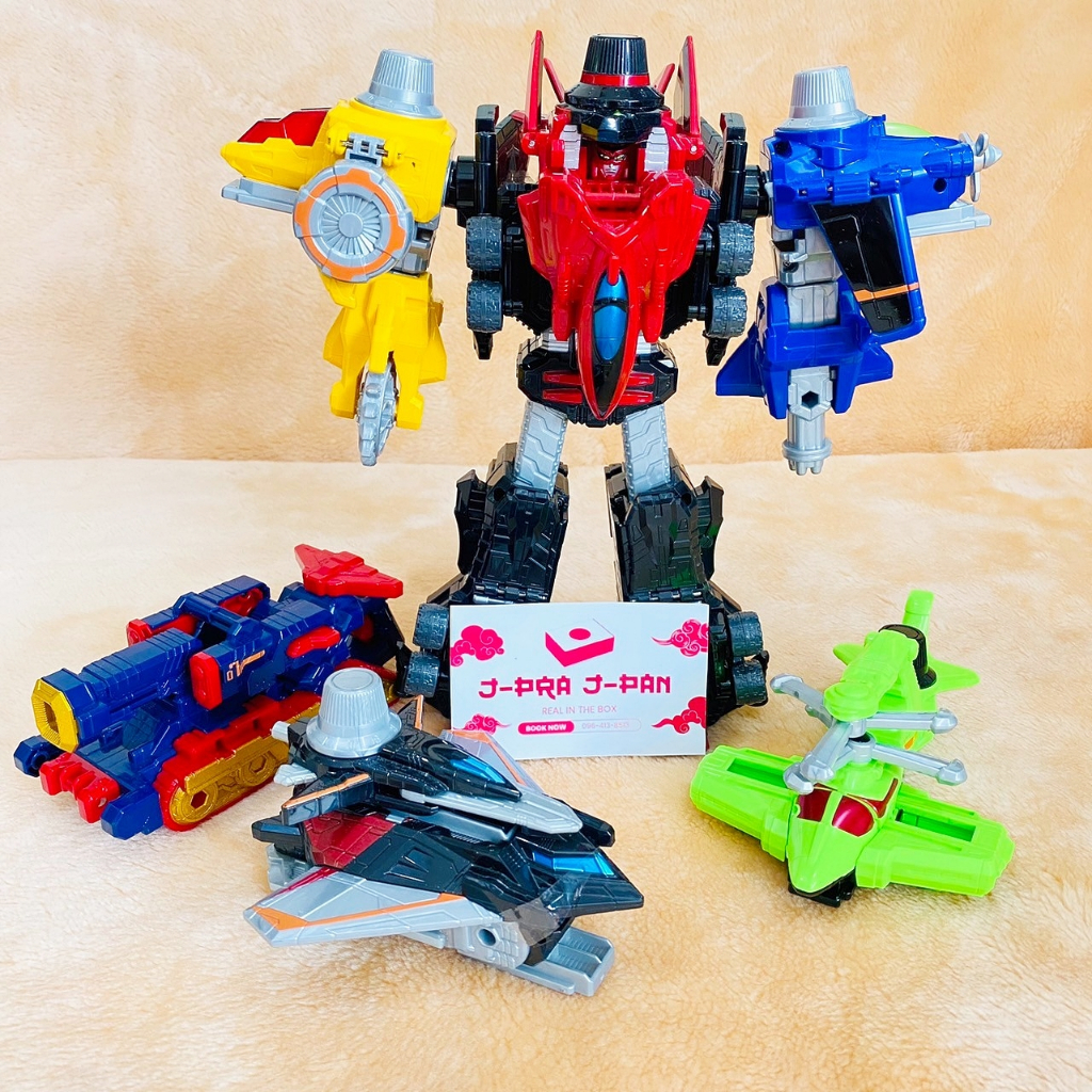 Lupin ลูแปงเรนเจอร์ DX Lupin Kaiser Set VS Vehicle Series Kaitou Combine