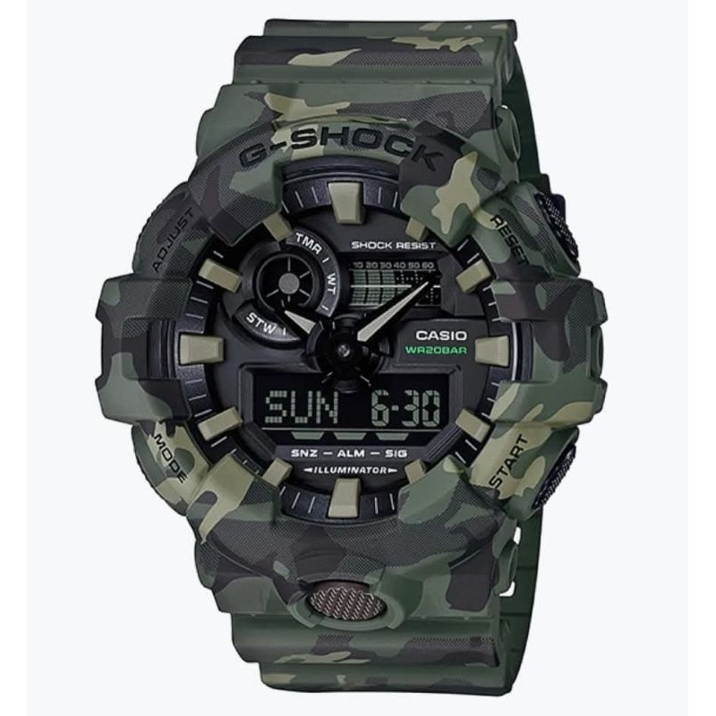 CASIO นาฬิกาข้อมือ G-SHOCK รุ่น GA-700CM-3A