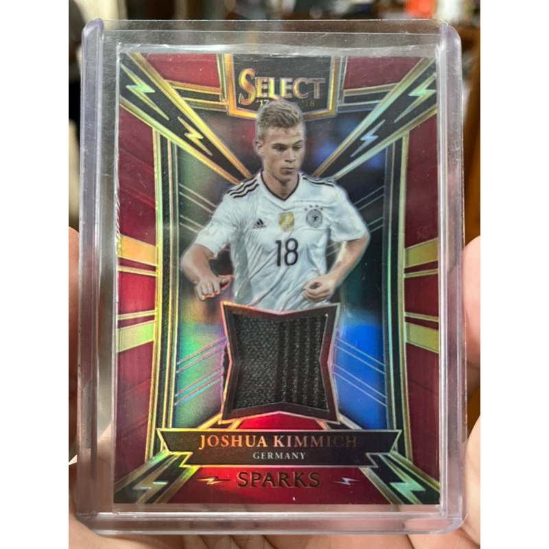 Card Football Kimmich พร้อมชิ้นส่วนเสื้อ ของแท้ รัน 26/199