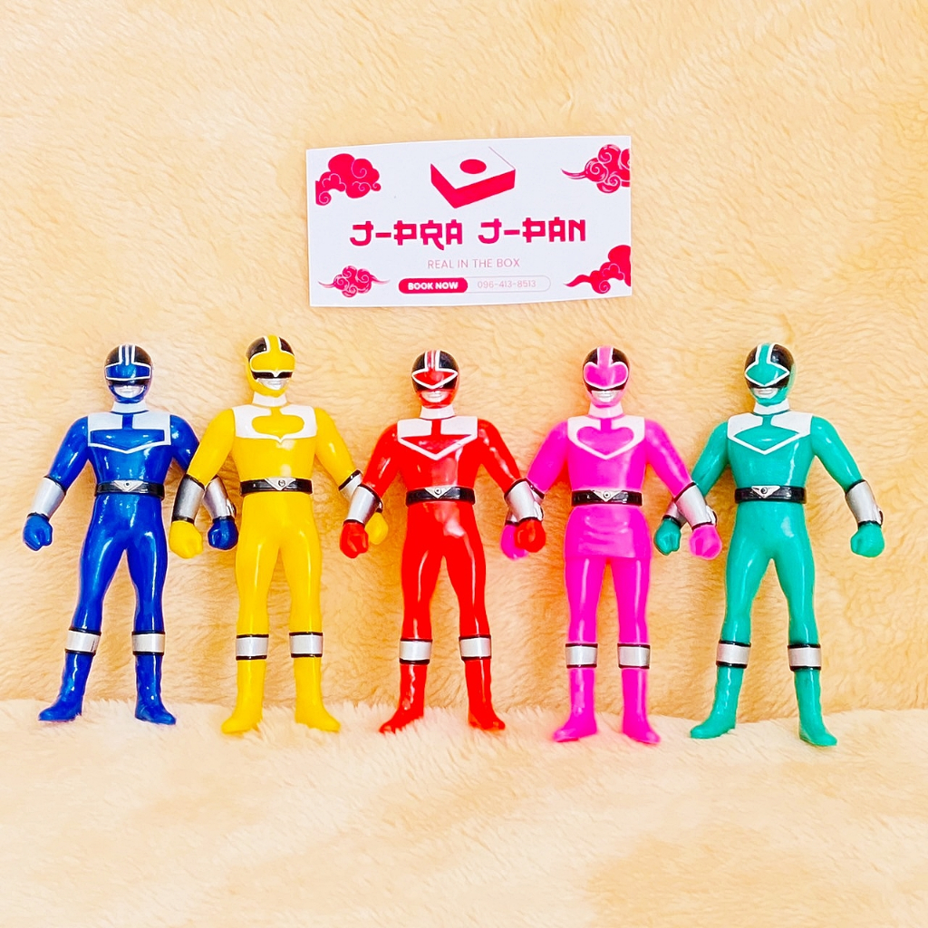 Timeranger ไทม์เรนเจอร์ Sofubi Bandai 2000