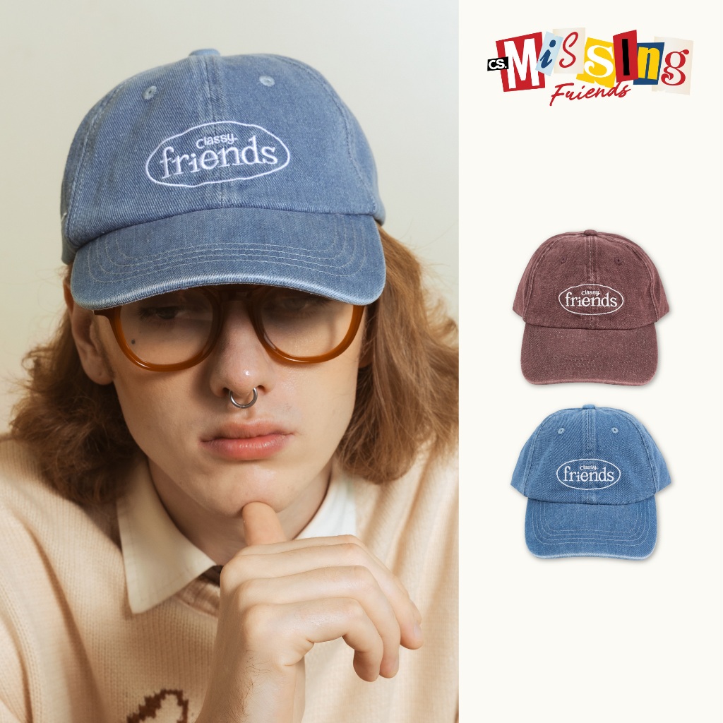 Classy - หมวกแก็ป ปักลาย Col. Missing Friends รุ่น Friends Boss Cap