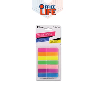 E-filee-file (อี-ไฟล์) อินเด็กซ์โน๊ต Sticky Notes ฟิล์มอินเด็กซ์ ดัชนีคั่นหน้า รุ่น CSN03/CSN04/CSN05/CSN16 (จำนวน 1 แพ็