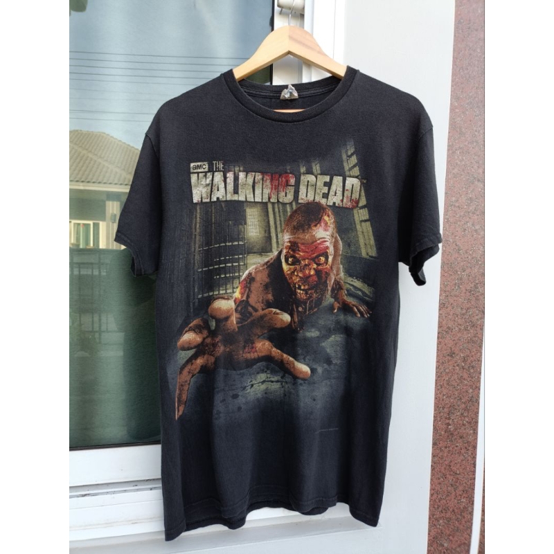 เสื้อหนังมือสอง เสื้อThe Walking Dead size Mมือ2