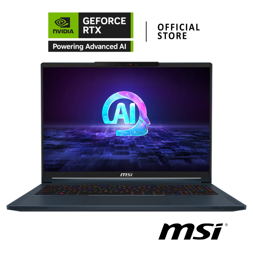 MSI STEALTH16 AI STUDIO / NVIDIA® GeForce RTX™ 4070 / Intel® Core™ Ultra 9 185H (A1VGG-004TH)
