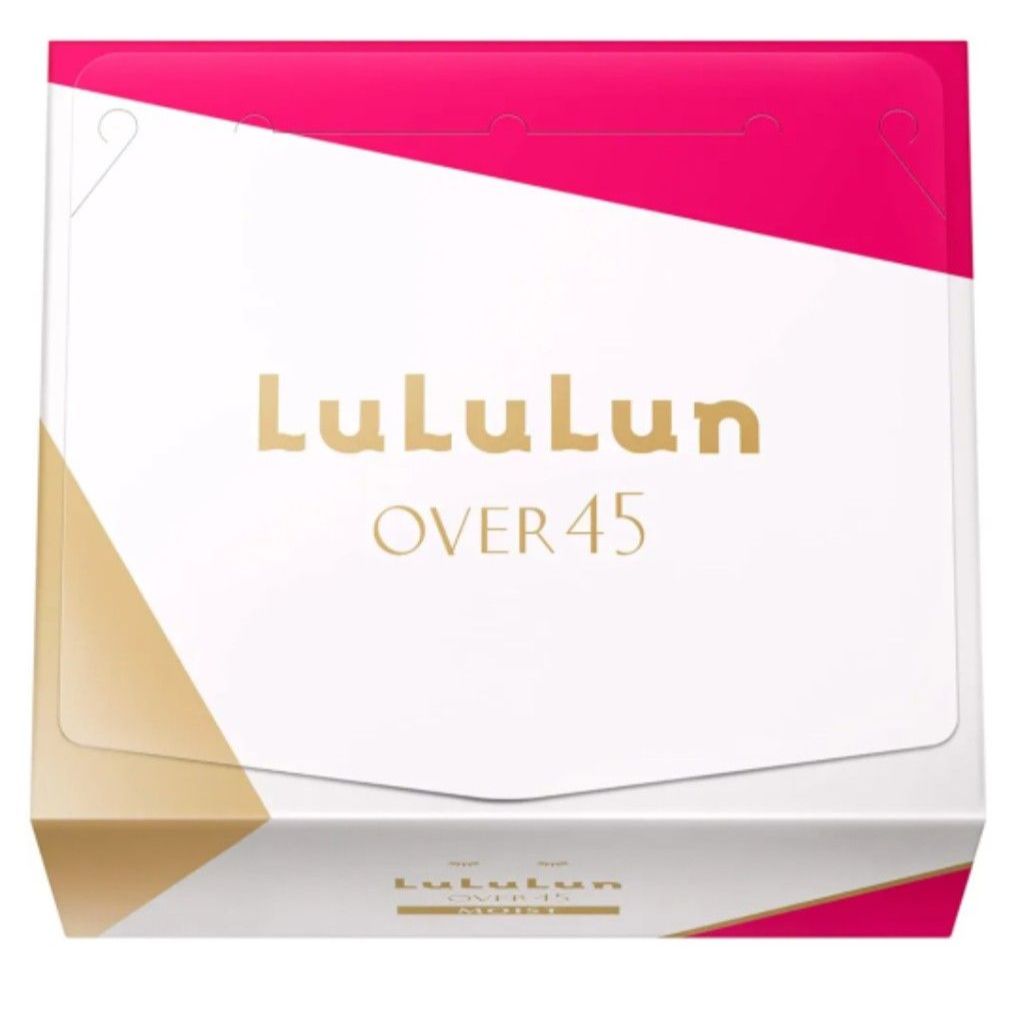 LULULUN Face Mask Over 45 Moist  🇯🇵 | สำหรับผิวอายุ 45 (32 แผ่น)+ คืนความชุ่มชื้น กระชับใน 7 วัน! ส่