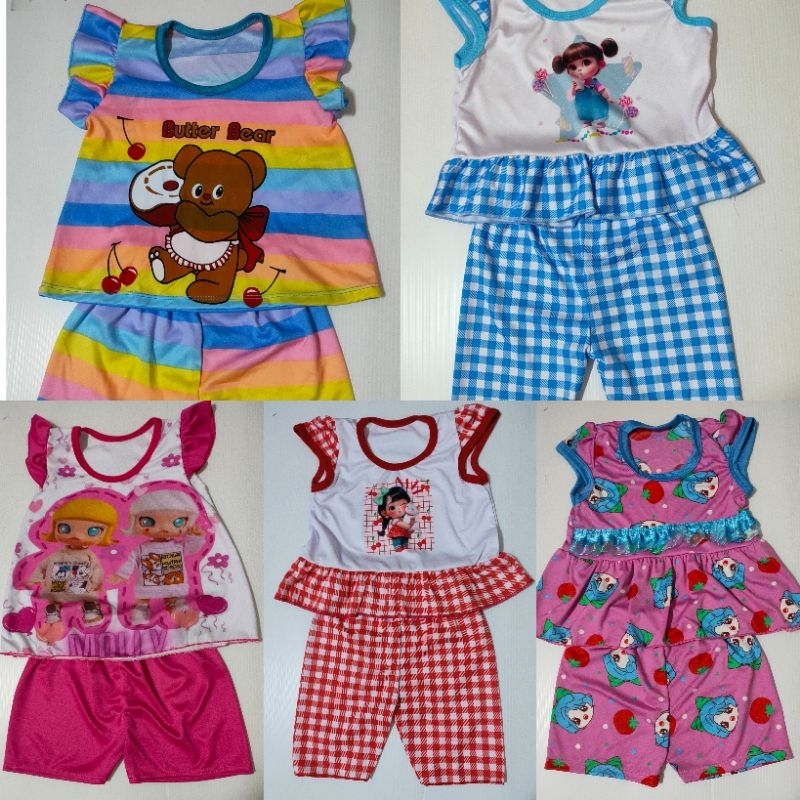 ชุดเด็กผู้หญิง size s สำหรับเด็ก 6-12 เดือน แบบฮิตติดเทรน