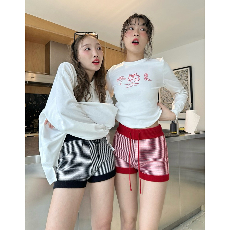 Wendy knitt shorts - onniiroom