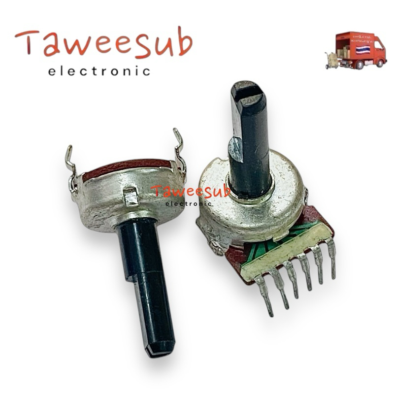 VR วอลลุ่ม 6ขา B20K B50K แกนผ่า 20mm (ราคาต่อ 1ชิ้น)มีสินค้าพร้อมส่งในไทย