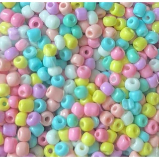 ลูกปัดถุงBig สี51-116( 4มิล )ยกถุง400กรัมDiy