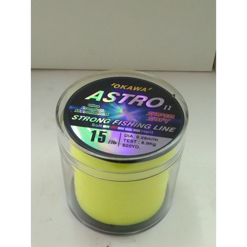 เอ็น OKAWA รุ่น ASTRO II 15lb สีเหลือง