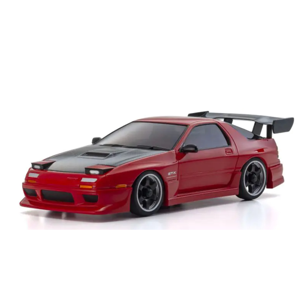 KYOSHO ASC เฉพาะบอดี้ MA-020 MAZDA SAVANNA RX-7 FC3S with Aero Kit and CFRP hood Red MZP476R(ศูนย์ไท