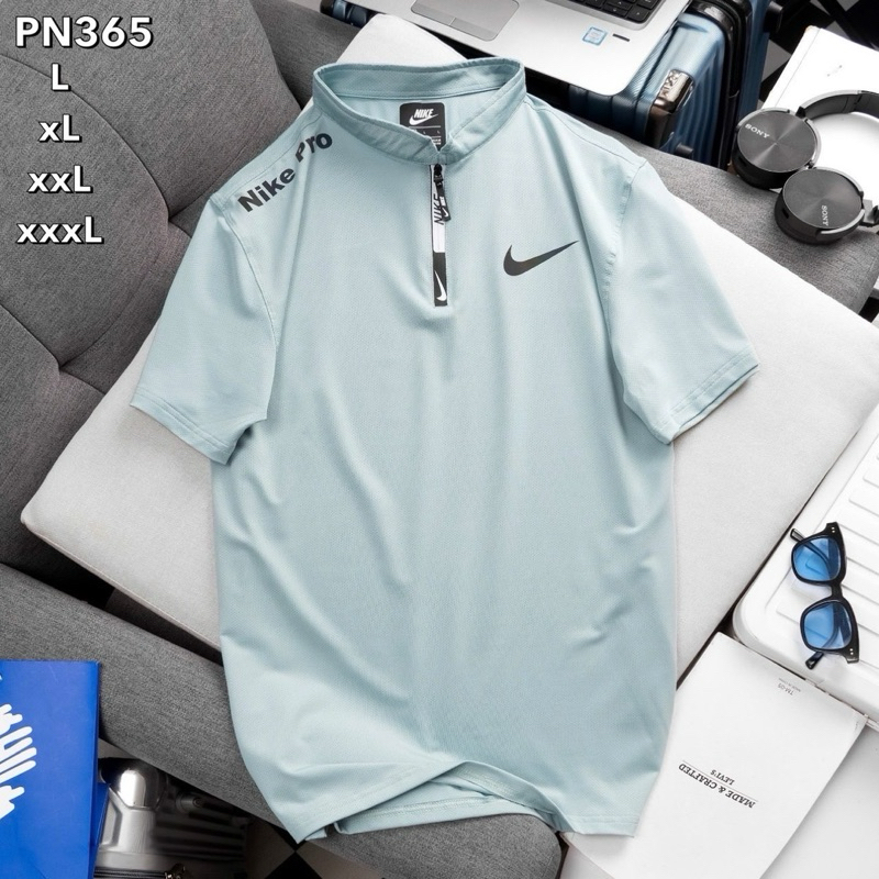 เสื้อคอจีนผู้ชาย แขนสั้น ตีกอล์ฟ ใส่ลำลอง polo man AD27