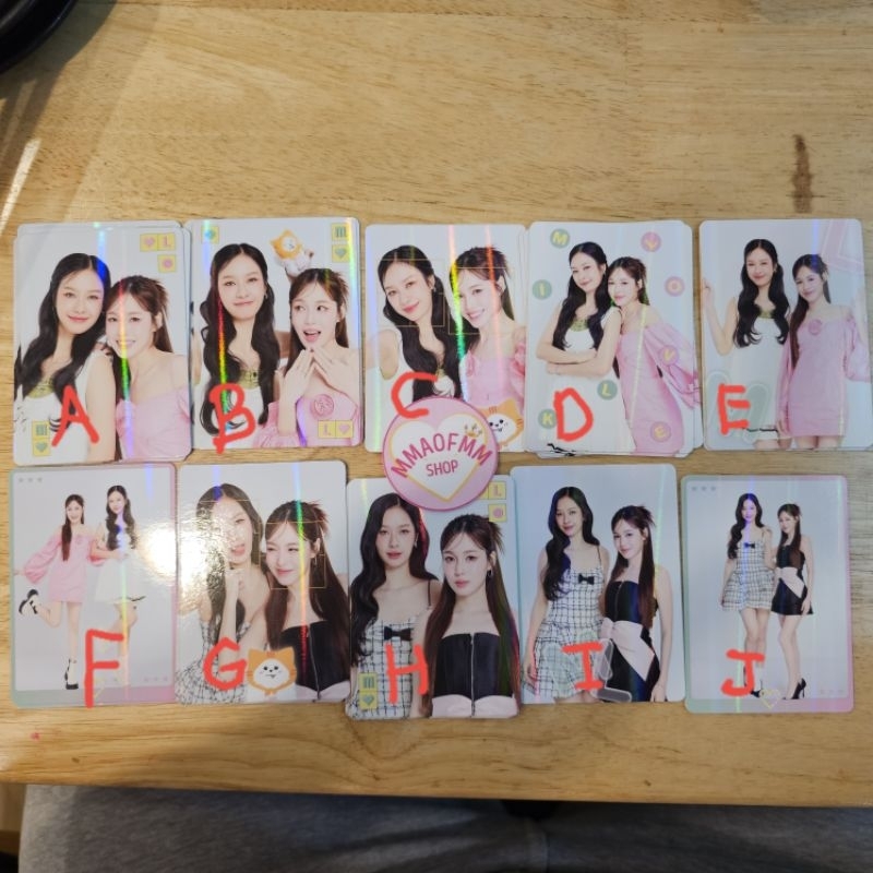 [ใบเศษ] MILKLOVE COLLECTIBLE RANDOM CARD : GMMTV FANDAY IN BANGKOK 2024