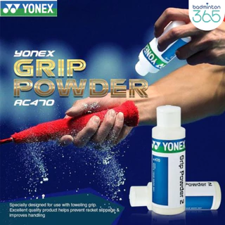 Y0NEX AC470 Grip Powder Made In Japan ผงกันลื่น ระงับเหงื่อ สำหรับกริปผ้า แบดมินตัน