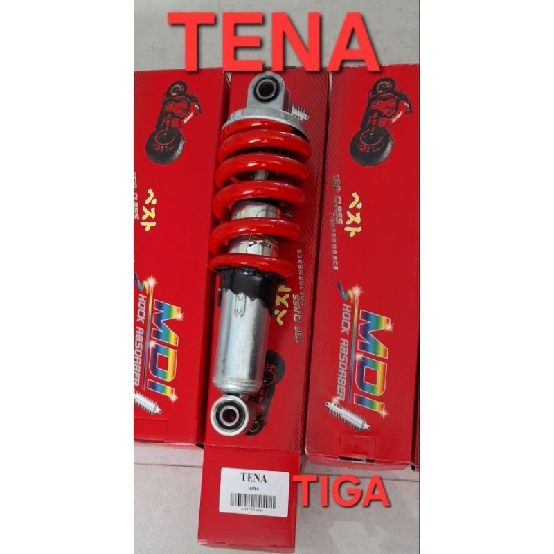 โชคอัพหลังNOVA-RS-SUPER--TENA-สปริงแดง ยาว240มิลสปริงแดง-ทรงเดิมติดรถ