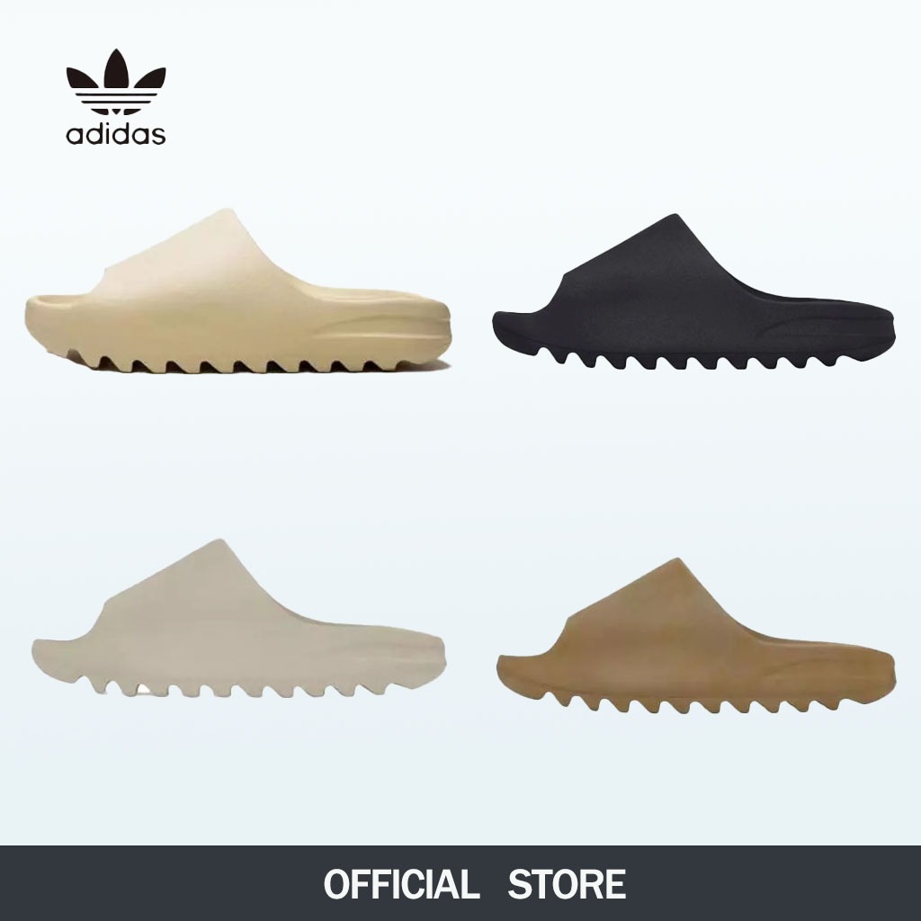 adidas official รองเท้าแตะ Adias Yeezy Slide ของแท้ 100% Original รองเท้าแตะหญิง รองเท้าแตะชาย รองเท้าแตะกีฬา