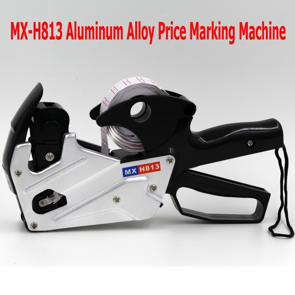 แข็งแรงมาก ปืนยิงราคาสินค้า Price Labeler 8หลัก ป้ายราคา เครื่องตีป้ายราคา เครื่องติดราคาสินค้า เครื่องตีราคา Ink Roller