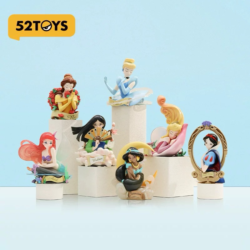 ( เลือกตัว / พร้อมส่ง ) Disney Princess Art Gallery Series Blind Box by 52Toys